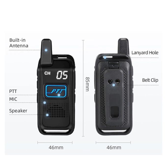 Free License 0.5 W Two Way Radio